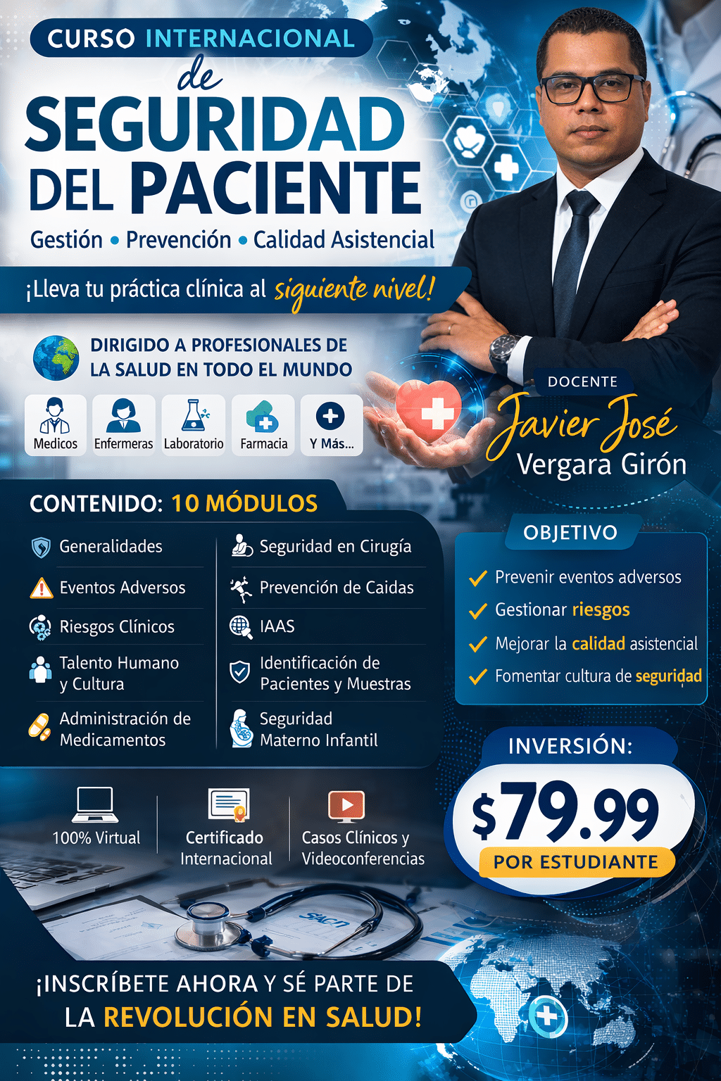 Curso Internacional en Gestión de la Seguridad del Paciente 